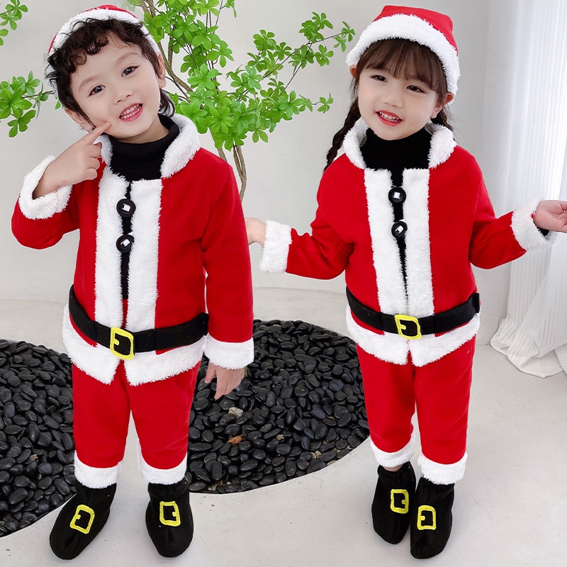 Đầm Hóa Trang Giáng Sinh Dễ Thương Cho Bé Gái UT4E