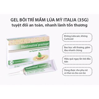 Gel bôi trĩ mầm lúa mỳ Italia 10 g Fitostimoline proctogel