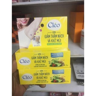 Kem giảm thâm nách và khử mùi Cleo dưỡng sáng 6trong1 35g