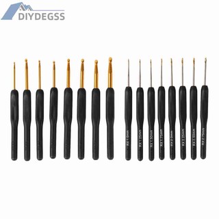 Bộ 8 kim đan len bằng nhôm tiện dụng diy