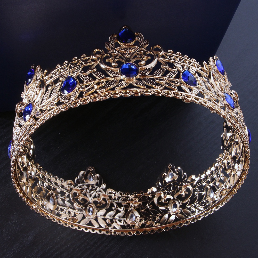 Cài Tóc Hình Vương Miện Vua Vàng Cho Nam