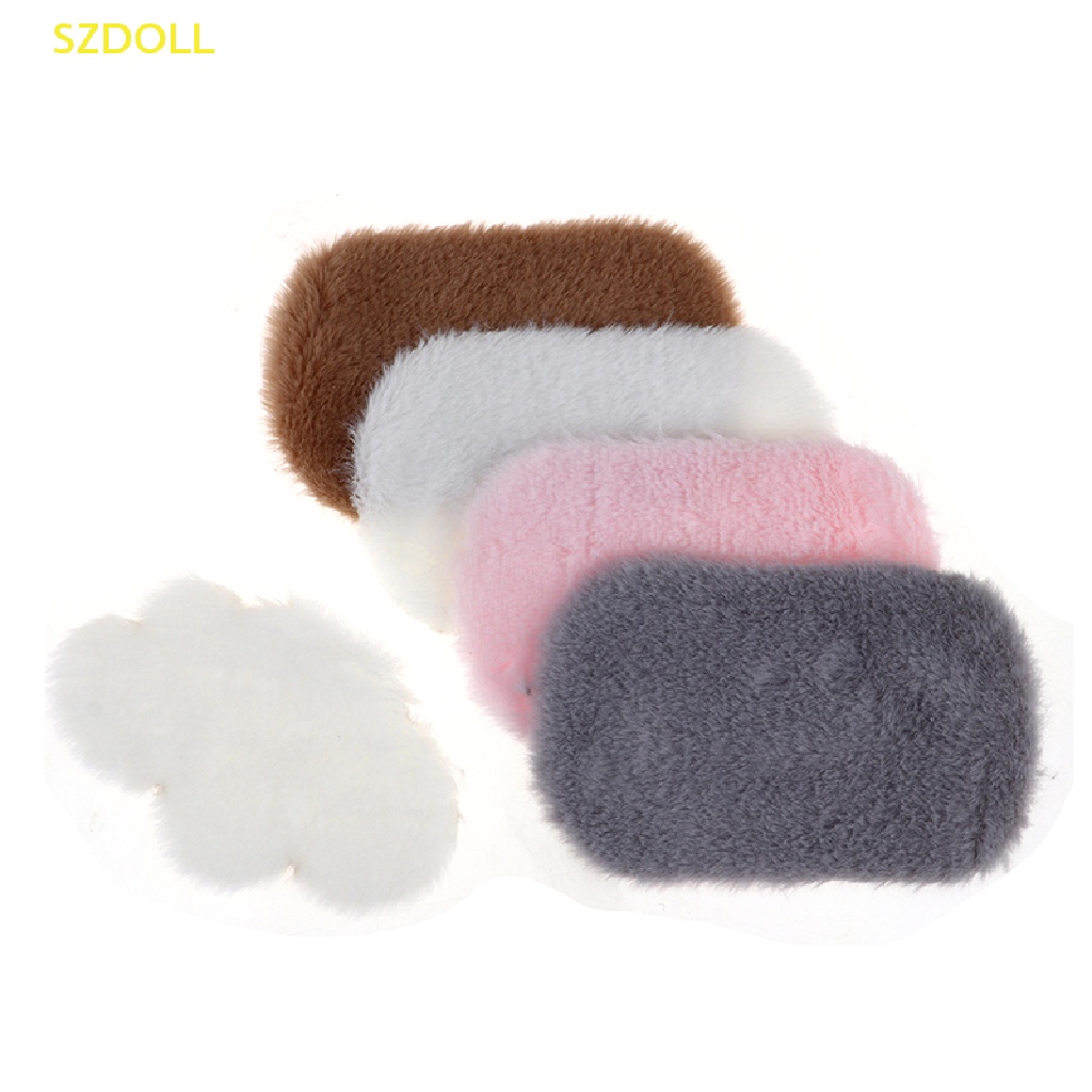 Thảm Lông Lót Sàn Trang Trí Nhà Búp Bê Tỉ Lệ 1: 12