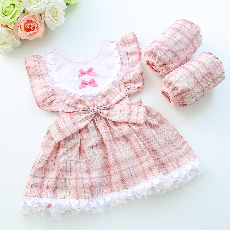 Nhanh Chóng❀Tạp Dề Chống Thấm Nước Phong Cách Công Chúa Dễ Thương Cho Bé Gái