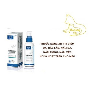 [ dược phẩm ] [HÀNG CHÍNH HÃNG 100% ]💦Dung Dịch xịt nấm Alkin Fungikur cho chó mèo 🐶🐱 chai 50ml