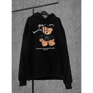 Áo Hoodie cao cấp form nam nữ mặc đẹp mẫu gấu EST 2022