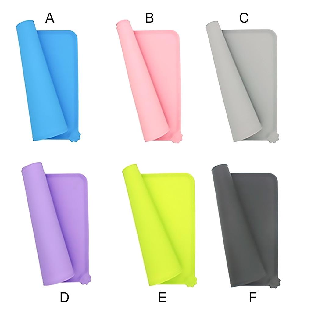 Khay Đựng Thức Ăn Cho Thú Cưng Bằng Silicone Chống Thấm Nước