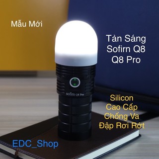 Chụp Tản Sáng Q8 SF34 Q8 pro Đèn Pin Sofirn Sử Dụng Khuếch Tán Ánh Sáng Đầu Đèn 59mm