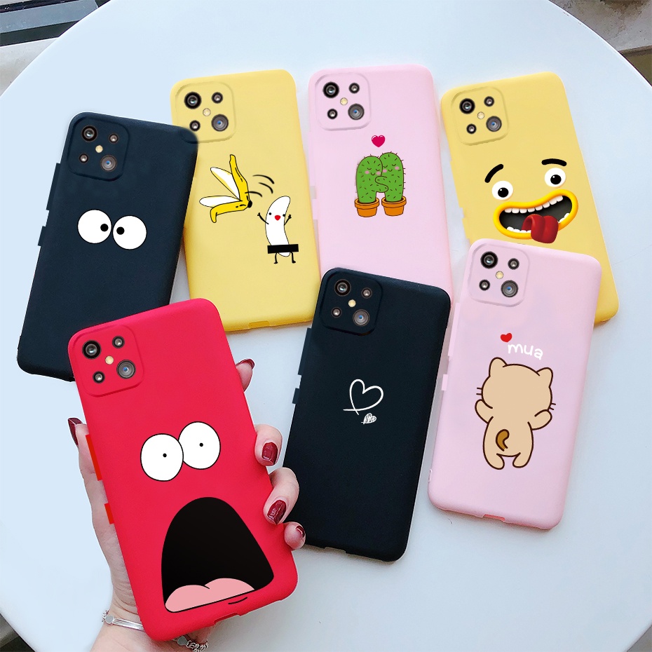 Ốp Điện Thoại Mềm Họa Tiết Hoạt Hình Màu Kẹo Cho Oppo Reno 4Z 5G Reno4Z Reno4 Z 4 Z