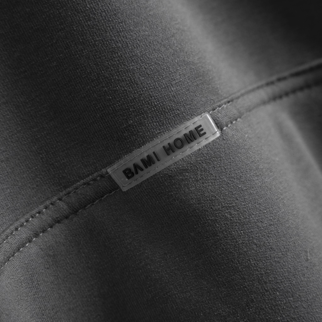 Áo hoodie oversize BAMI HOME chất liệu nỉ bông cao cấp đã xử lý bề mặt AHD