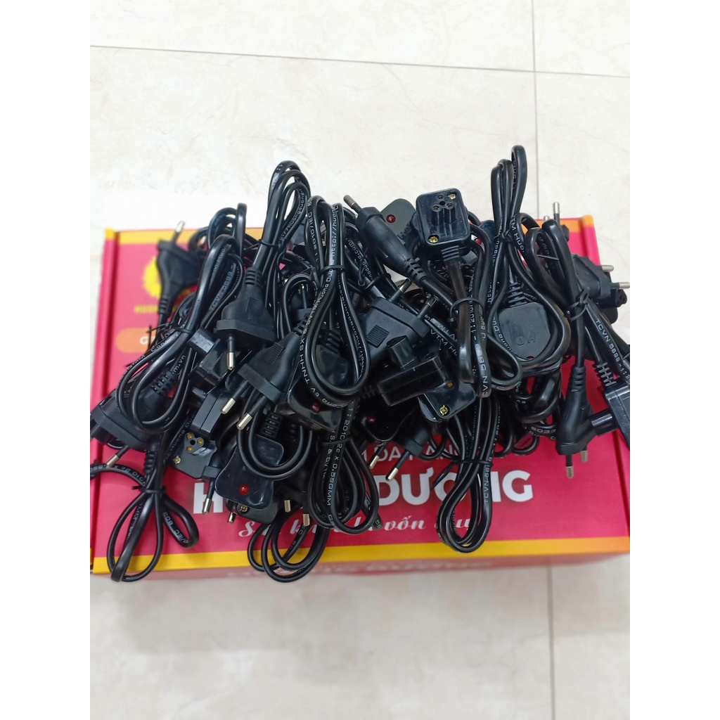 Dây sạc túi chườm cắm điện Hướng Dương, dây nạp thay thế cho túi sưởi điện