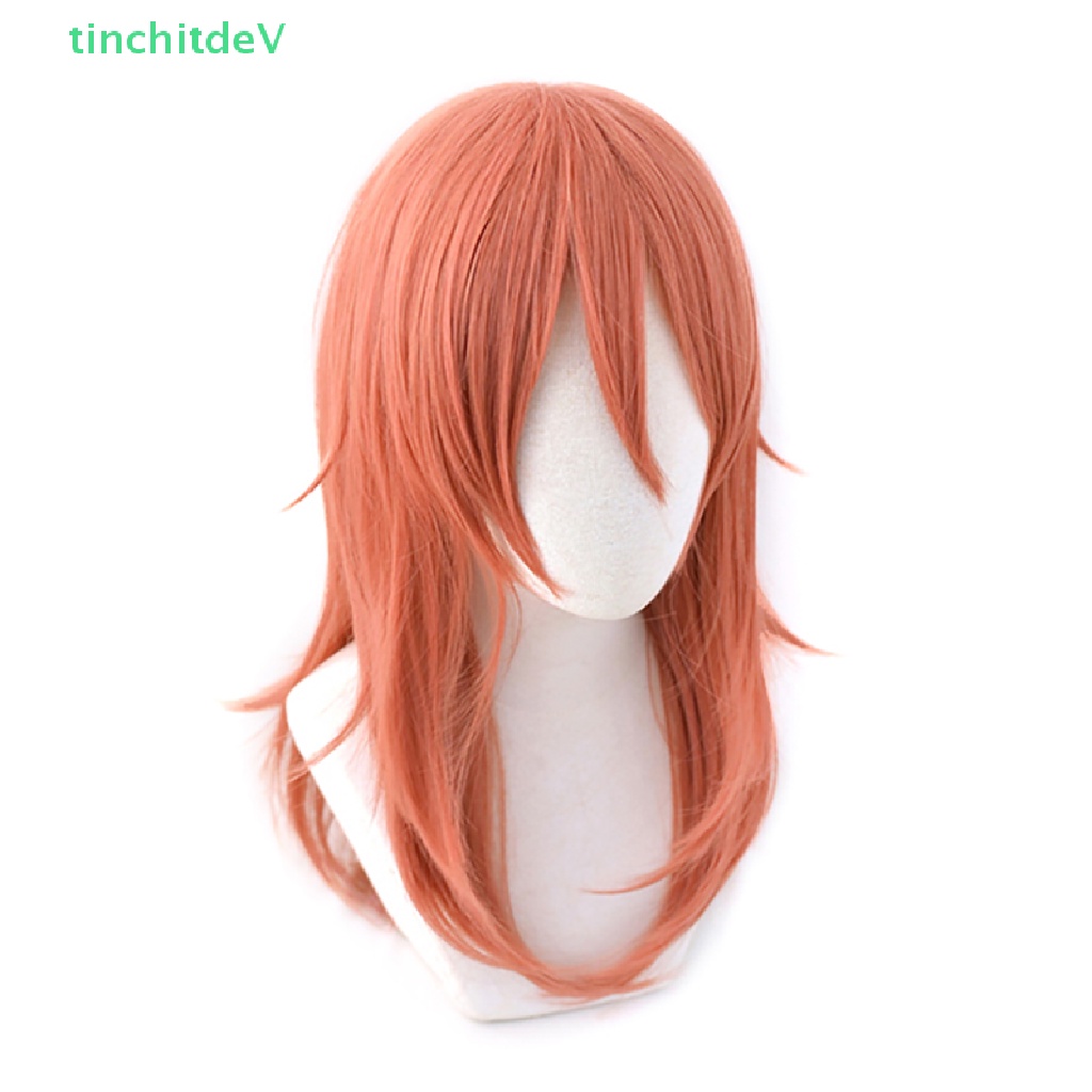 [TinchitdeV] Tóc Giả Nam Cosplay Thiên Thần Quỷ Màu Cam Đậm Bằng Sợi Tổng Hợp Chịu Nhiệt [Mới]