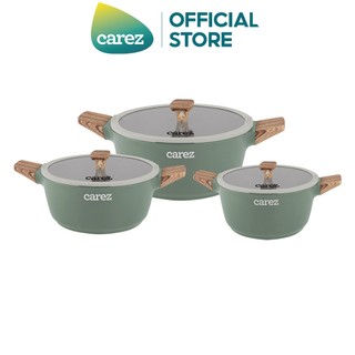 Bộ Nồi Đúc Ván Đá Carez CPC595DI03CN