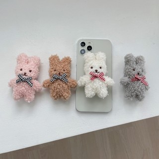 Giá đỡ điện thoại hình thỏ nơ dễ thương Modleaf Ribbon rabbit griptok Hàn Quốc