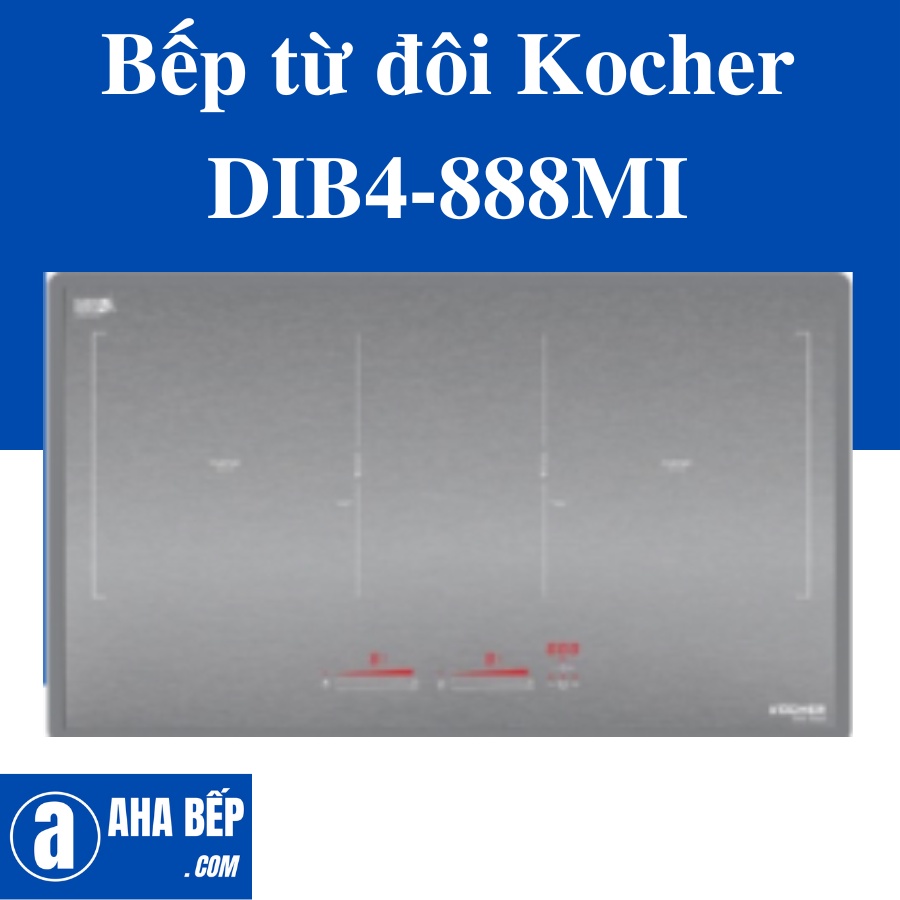 Bếp từ đôi Kocher DIB4-888MI - Hàng Chính Hãng