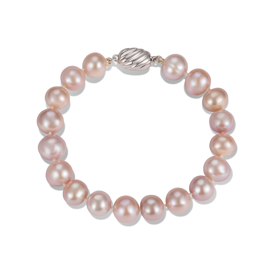 Chuỗi Tay Ngọc Trai Phú Quốc Móc Bạc 925 Long Beach Pearl HEBAS51FP086
