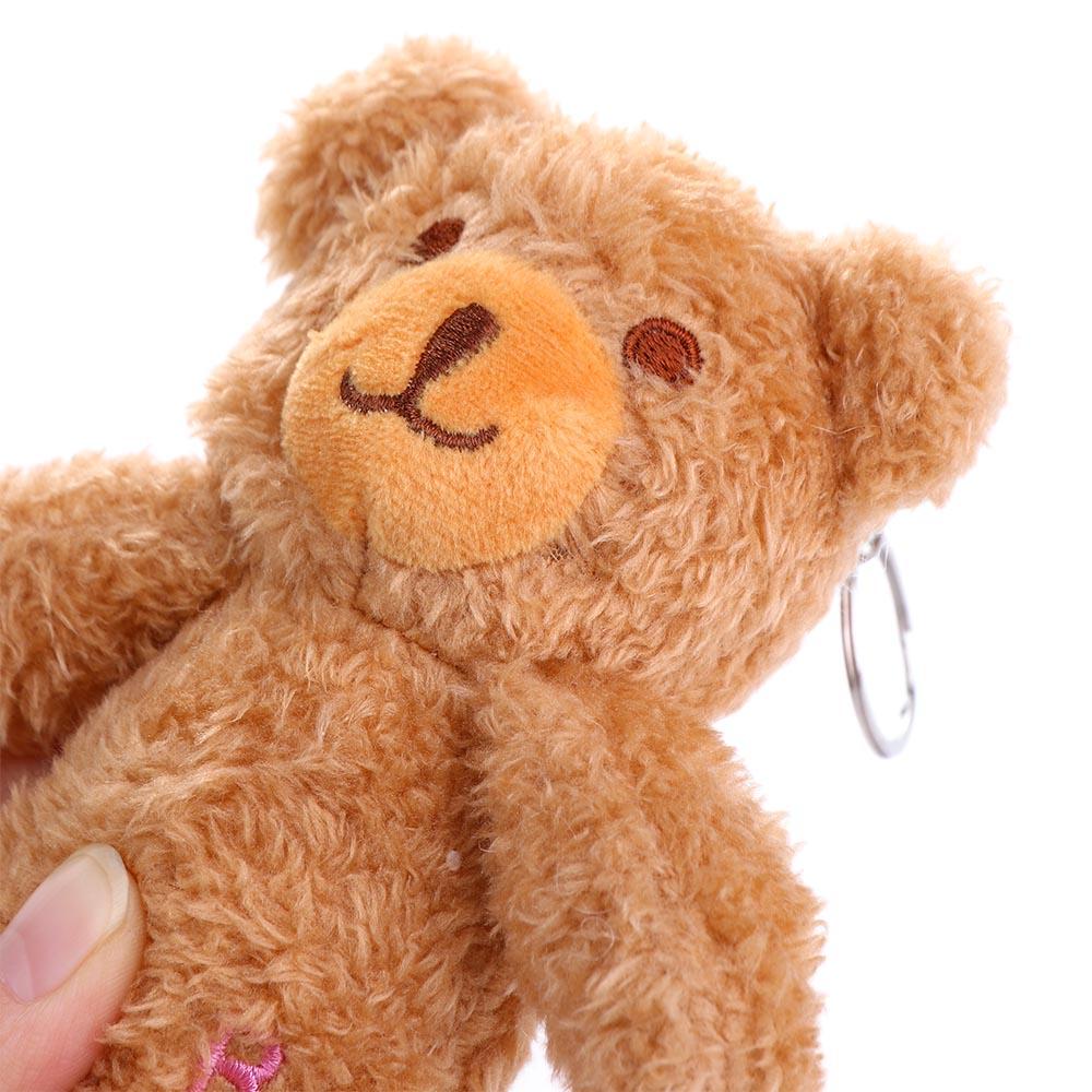 Móc Khóa Thỏ Nhồi Bông Xinh Xắn Đáng Yêu