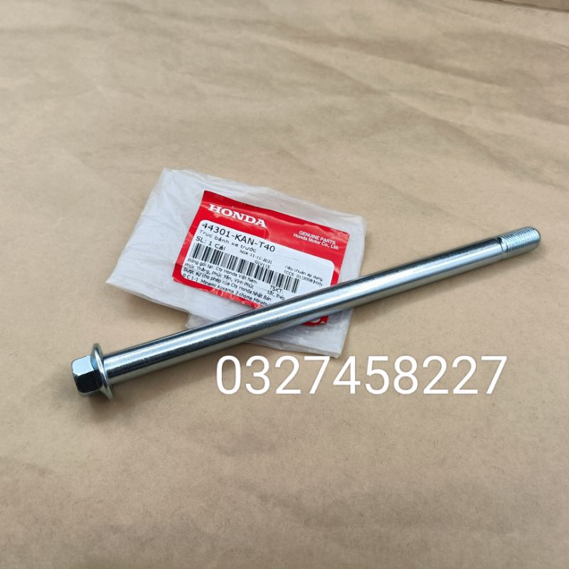 Cốt đùm bánh trước xe WAVE ZX, FUTURE 1 zin Honda