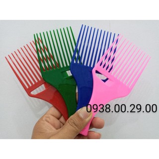 Lược premlock chải phồng tóc xoăn châu phi. lược chải tạo kiểu chăm sóc tóc cho nam.