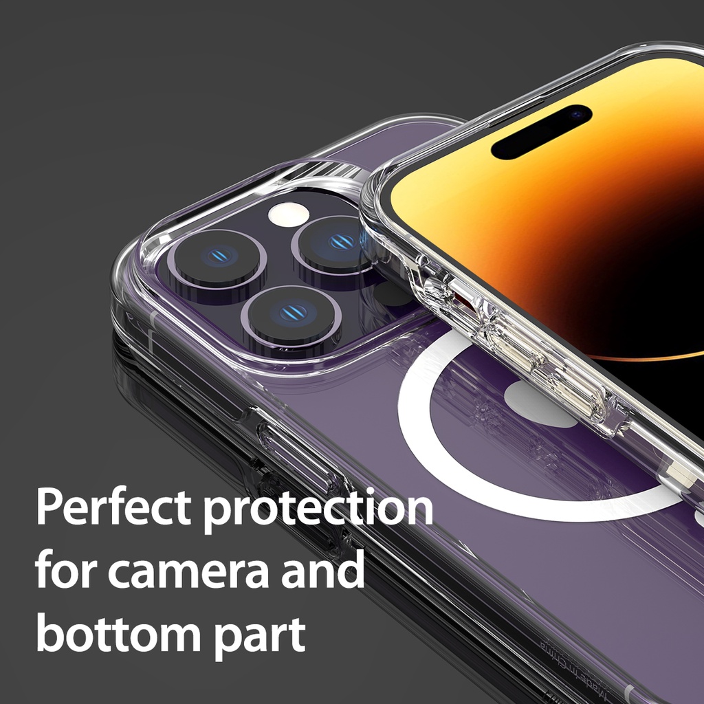 Ốp iPhone Chống Sốc Araree Duple M Clear iPhone 14 / 14 Plus / 14 Pro / 14 Pro Max - Hàng chính hãng