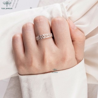 Nhẫn bạc Tlee kim tiền trơn basic TLEE JEWELRY A0242