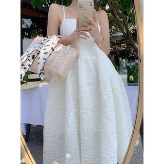Đầm babydoll hở lưng gấm xốp