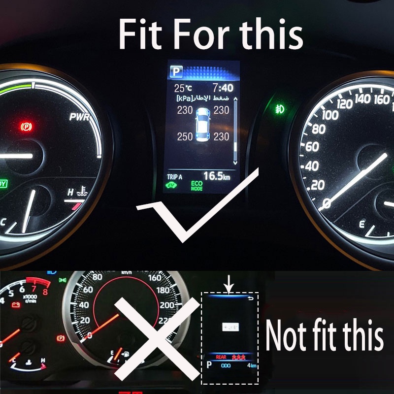 Hệ Thống Hiển Thị Áp Suất Lốp Xe Hơi Toyota Corolla Altis 2019 20 2021 2022