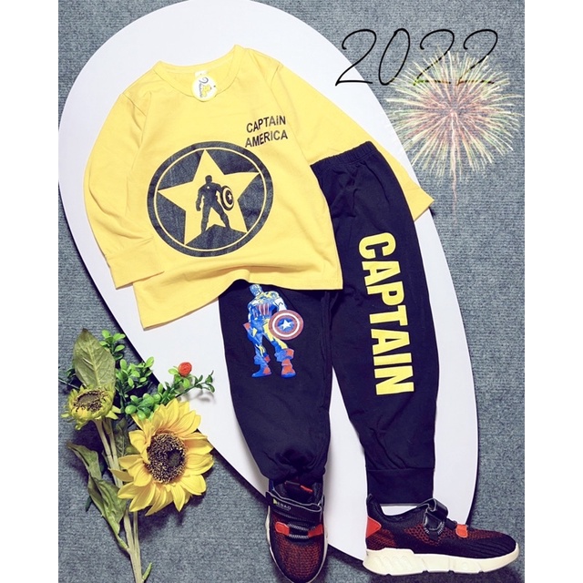 Bộ bé trai dài tay thể thao cho bé 2-5 tuổi thun cotton 4 chiều Jennie kids J495