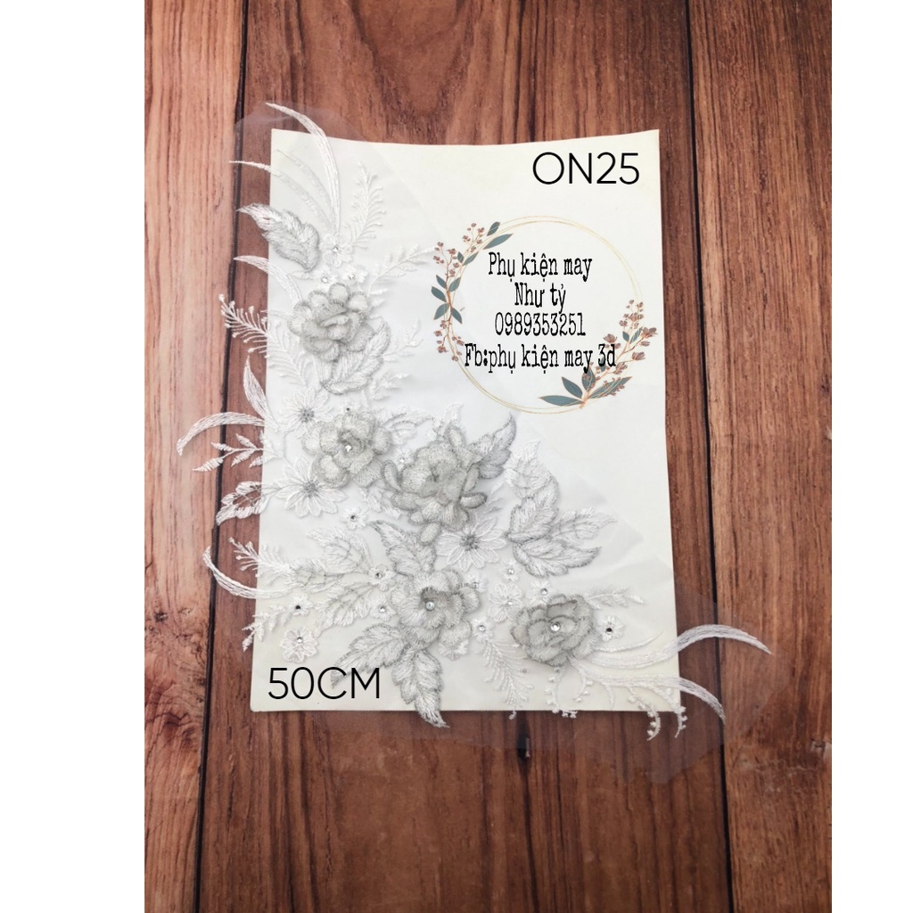 Ren chỉ thêu đắp xinh xắn 50cm