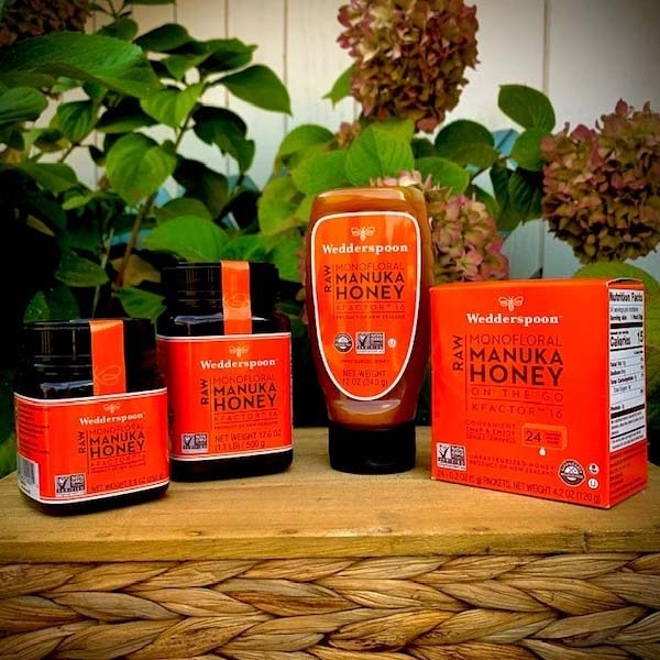 Mật ong MANUKA New Zealand Manuka Honey Wedderspoon Kfactor 16 500g MGO 550