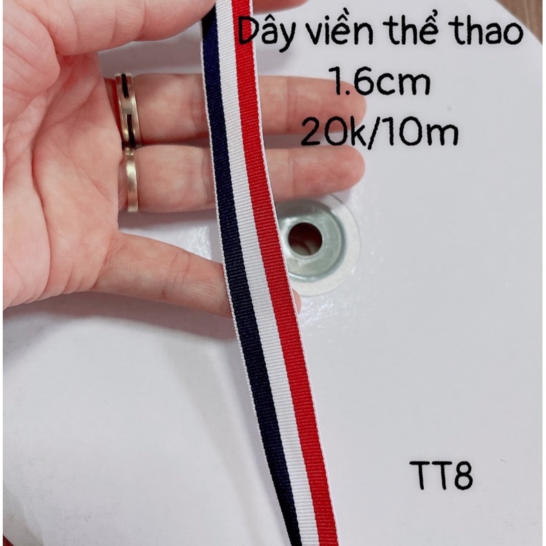 1m Dây viền thể thao may quần áo