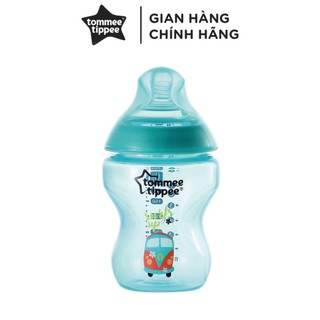 Bình sữa Tommee Tippee Closer to Nature PP 260ml, ty mềm dai