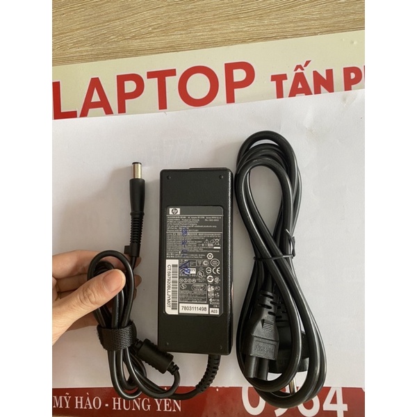 Sạc Laptop HP 19V - 4.74A chân kim to HP 8460 8470 8560P 8570P (Adapter HP 90w tròn to)