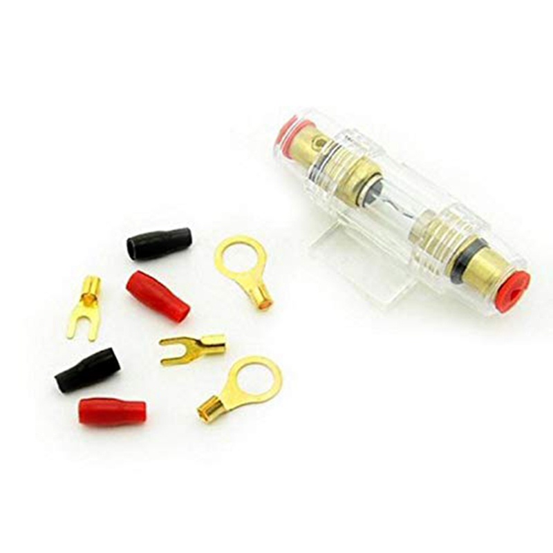 Dây Cáp Khuếch Đại Âm Thanh RCA 60A 8GA Chuyên Dụng Cho Loa Xe Hơi