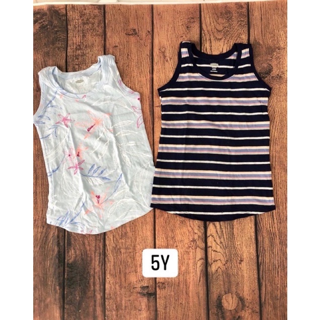 Set 2 Áo ba lỗ oldnavy bé gái- inbox chọn size