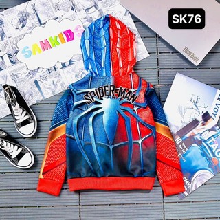 ÁO KHOÁC SIÊU NHÂN NHỆN BÉ TRAI SAMKIDS