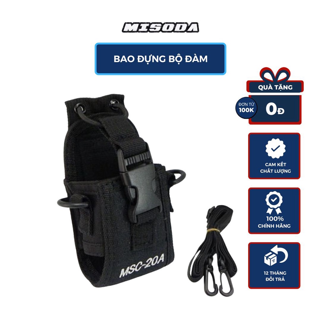 Bao đựng máy bộ đàm cầm tay MSC-20A, MSC-20D