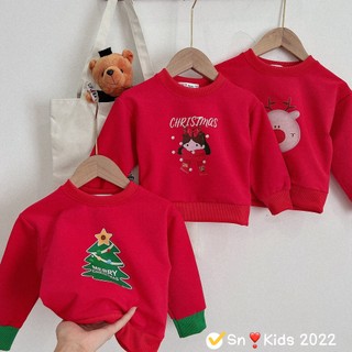 Áo đỏ đón noel cho bé (10-30kg)