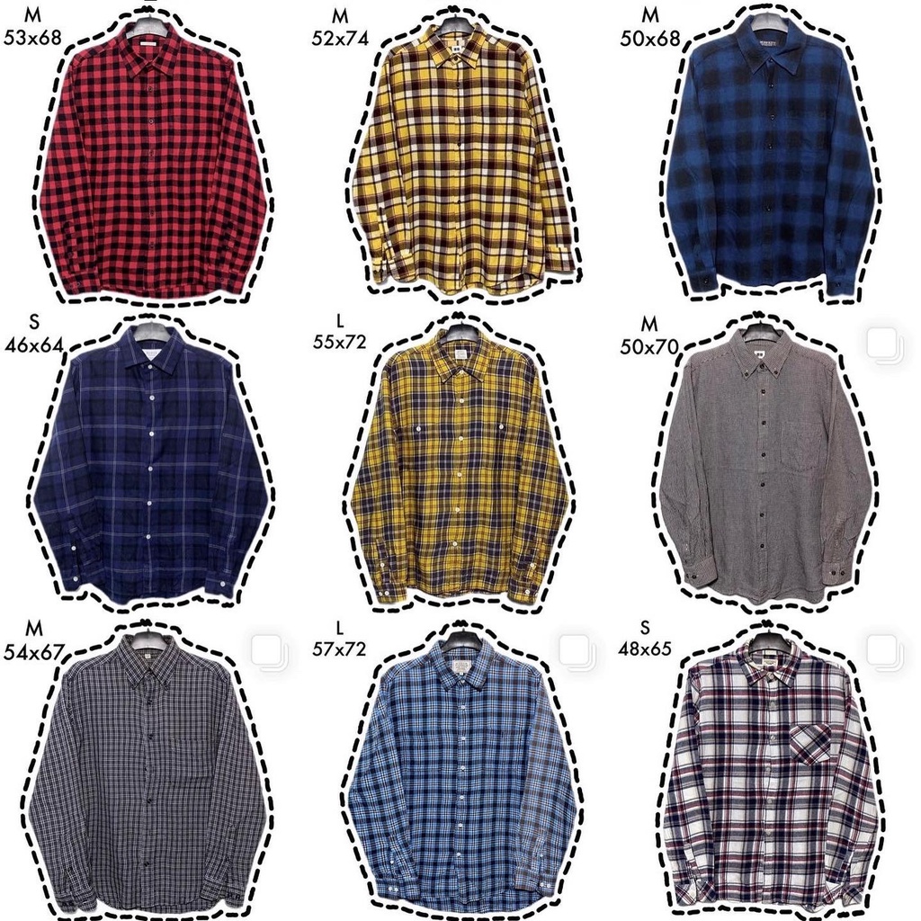 Áo sơ mi tay dài  nam nữ form rộng 2hand sơ mi cổ vest unisex , chất vải cotton nhập Mỹ