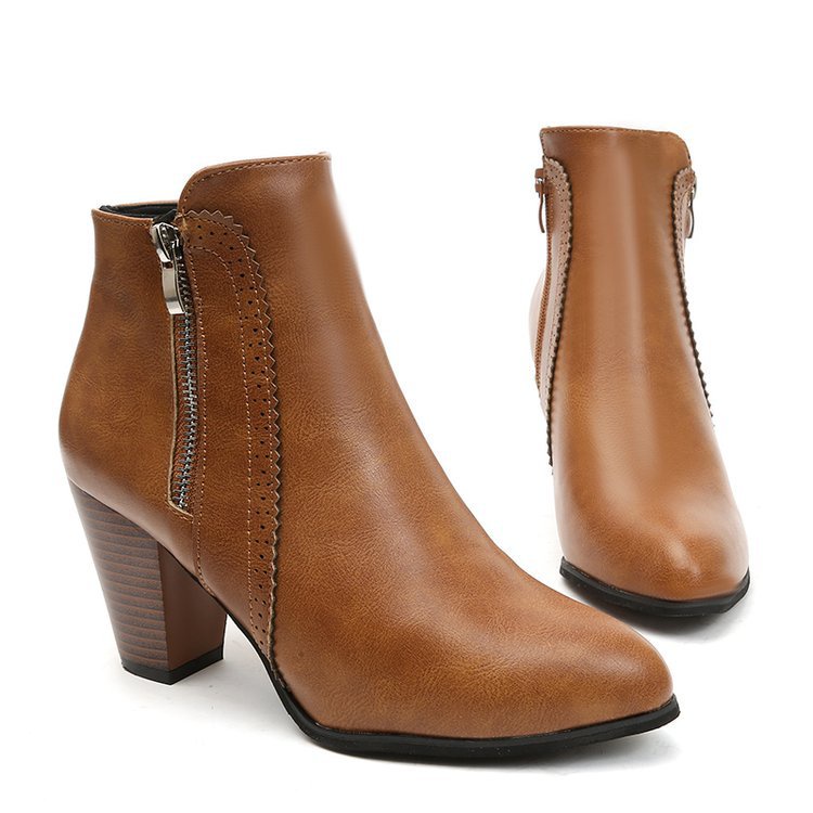 Giày Bốt Cao Gót Thời Trang Size 35-43