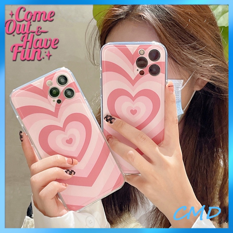 ốp lưng iphone Điện Thoại TPU Vuông Hình Trái Tim 6/6plus/6S/6splus/7/7plus/8/8plus/X/xs/xr/xsmax/11/12/13/Pro/max/Plus/Promax/-277