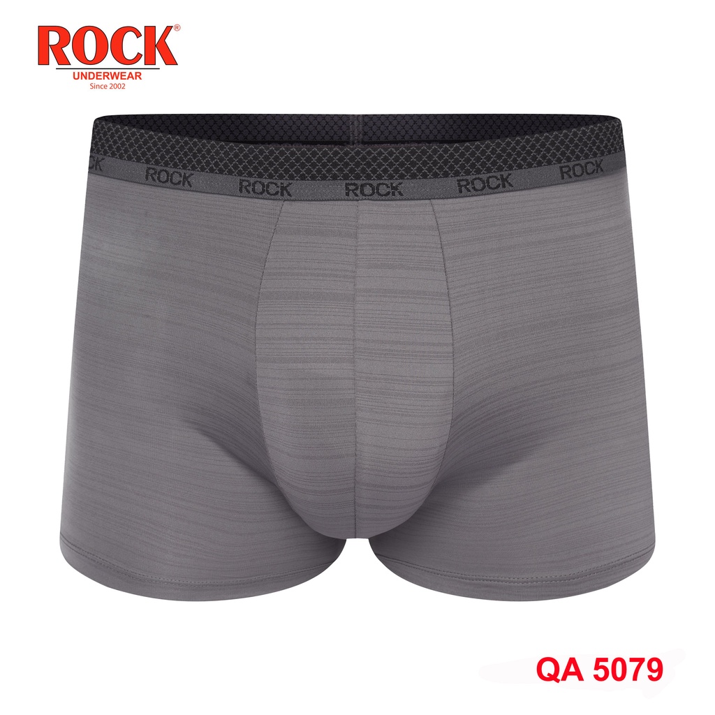 Quần boxer nam thun lạnh  ROCK 5079 siêu co giãn 4 chiều, mình vải mềm mịn, thoáng mát thoải mái vận động cả ngày