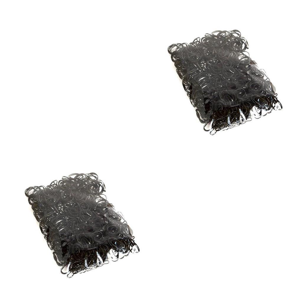 Túi 1 / 2 / 3 / 5 Dây Buộc Tóc Đuôi Ngựa Co Giãn Bằng TPU Dành Cho Bé Gái