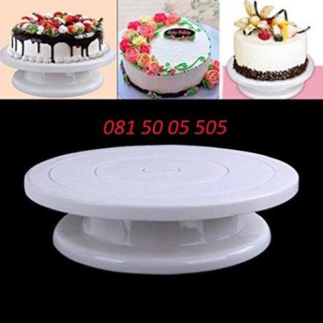 Bàn xoay nhựa làm bánh kem 28cm -Dụng cụ pha chế Tony