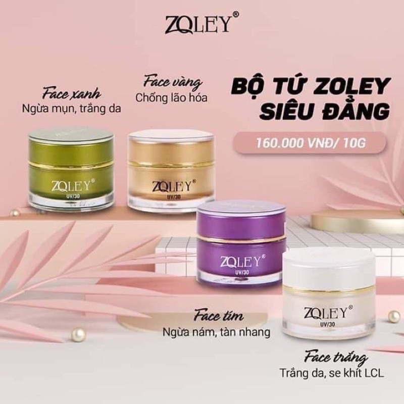 [chính hãng ]kem face zoley hộp 10gr