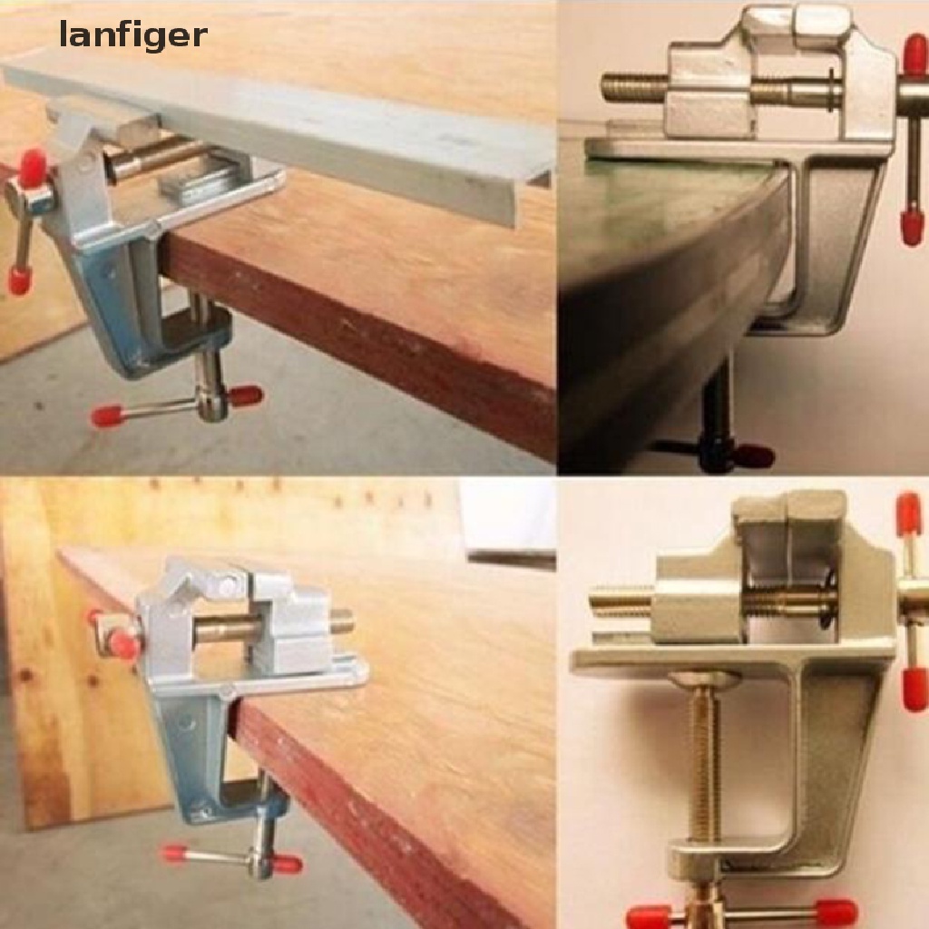 Kẹp Hợp Kim Nhôm Mini Phong Cách Vintage Chuyên Dụng Sửa Chữa Đồ Dùng DIY