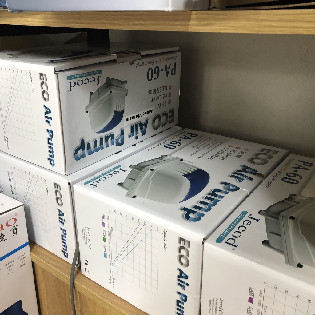 Máy sủi khí oxy cho hồ cá Koi Jecod PA 35-200