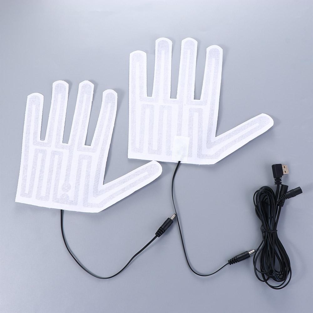 Găng Tay Sưởi Ấm Năm Ngón USB 5V Chất Lượng Cao