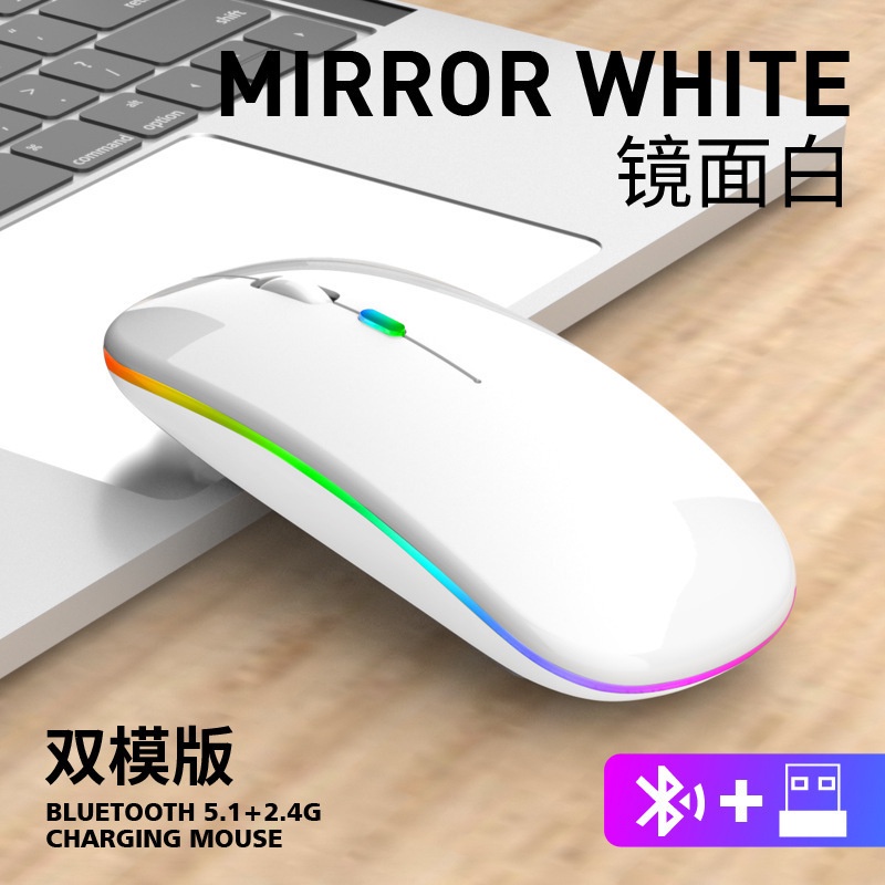 Chuột Không Dây bluetooth 2.4g Cho Điện Thoại / Máy Tính Bảng