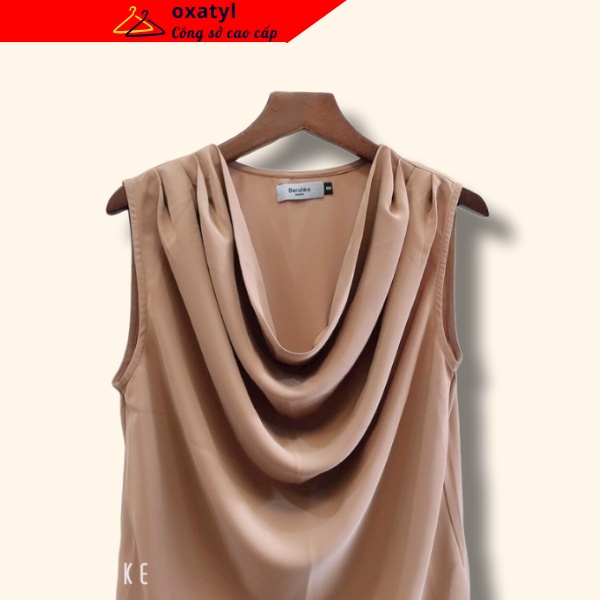 Áo Sơ MI cổ Đổ Oxatyl M234 Sang Trọng Sát Nách
