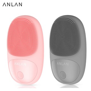 Máy rửa mặt ANLAN từ silicon hỗ trợ mát xa chống thấm nước cao cấp